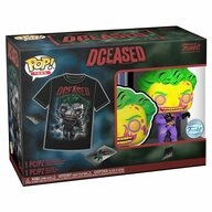 Funko Sammelfigur Funko Set Figur POP & Tee DC Comics Joker
