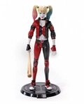 Noble Collection Dekofigur Harley Quinn Bendyfigs DC Comics