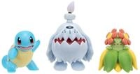 Jazwares Actionfigur Pok&eacute;mon Battle Figure Actionfiguren 3er-Pack Schiggy,...