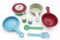 GOWI Spielgeschirr Koch Set Oslo, (11-tlg)