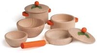 Erzi&reg; Kaufladensortiment Erzi Kochset Natur - Kaufladenzubeh&ouml;r