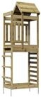 vidaXL Spielturm Spielturm Braun 52,5 x 85 x 238 cm Massives impr&auml;gniertes Holz