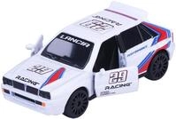 majORETTE Spielzeug-Auto Spielzeugauto Racing Lancia Delta Integrale wei&szlig; 7,5...