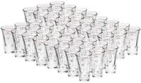 van Well Schnapsglas Dublino Stamper geeicht mit Rotring 2 cl + 4cl, 48-tlg.,...