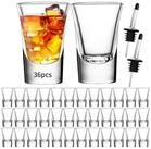 LuxusKollektion Schnapsglas Schnapsgl&auml;ser 35ml transparent sp&uuml;lmaschinenfest...