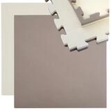 eyepower Fitnessmatte f&uuml;r Zuhause - 0,81 m&sup2; Trainingsmatte mit Rand - 1...