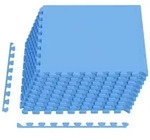 vidaXL Bodenmatte Fu&szlig;matten 40 stk. Blau 14,4 m2 EVA-Schaum (40-St) blau