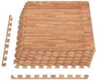 vidaXL Bodenmatte Bodenmatten 6 Stk. Holzmaserung 2,16 m&sup2; EVA-Schaumstoff