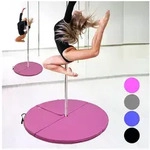 TRUTZHOLM Fitnessmatte Pole Dance Matte &Oslash; 120 cm St&auml;rke 5 cm Tanzstangenmatte