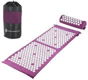 HMS Premium Akupressurmatte Lila Set mit Kissen Akupressur Massagematte...