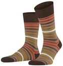 FALKE Socken FALKE Tinted Stripe Herren (1-Paar) mit merzerisierter Baumwolle
