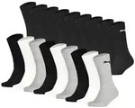 PUMA Freizeitsocken Unisex Socken 18er Pack Baumwolle (18er Pack, 18er Pack)
