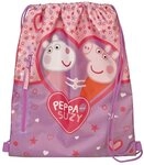 Peppa Pig Turnbeutel Gymbag f&uuml;r M&auml;dchen Alltag und Aktivit&auml;ten 32 &times; 2 &times; 40...