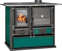 Festbrennstoffherd Cook Premium Green Pepper, 8,9 kW, Zeitbrand, Gro&szlig;er...