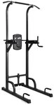VirtuFit Trainingsstation VirtuFit Verstellbare Power Tower Schwarz