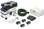 FESTOOL Akku-Handstaubsauger CTLC MINI I-Basic Akku Absaugmobil 36 V (2x 18 V)