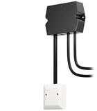 Victory K&uuml;chenanschlussbox Power-Splitter schwarz K&uuml;che Verteilerbox 10m/10m