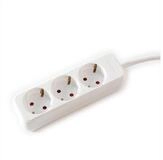 VALUE 3-fach Steckdosenleiste ohne Schalter Steckdosenleiste (Kabell&auml;nge 1.5 m)