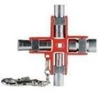 Contorion Absperrkette Schaltschrankschl&uuml;ssel SuBMaster 9 in 1 9 Funktionen