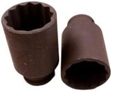 Boni-Shop Steckn&uuml;sse 32mm Schlagschraubernuss, 1/2 Zoll Nuss Cr-Mo, Stecknuss