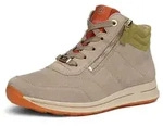 Ara Damen Schn&uuml;rstiefelette Osaka Sneaker beige 35 EU (2,5 UK)