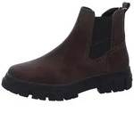 TOM TAILOR Rei&szlig;verschlussstiefel braun 37 EU