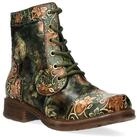LAURA VITA LAURA VITA Stiefelette Leder/Textil Schn&uuml;rstiefelette gr&uuml;n 37 EU