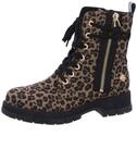 MARCO TOZZI by GMK Schn&uuml;rboots, Blockabsatz, Schn&uuml;rstiefelette im Animal Look...