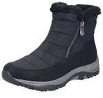 Rieker Winterboots Winterstiefelette, Snowboots mit Rei&szlig;verschl&uuml;sse und...