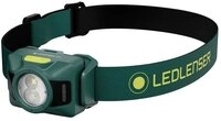 Ledlenser LED Stirnlampe HF4 Forest Green LED Stirnlampe batteriebetrieben 450...