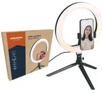 Grundig Ringlicht Grundig Selfie Ringlicht 10 Zoll - Ringlicht mit Stativ...