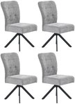 Jockenh&ouml;fer Gruppe Drehstuhl Becky (Set, 4 St) (Set, 4 St), Inklusive...