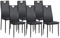 Albatros International Esszimmerstuhl Esszimmer St&uuml;hle 4 er Set SALERNO, Stuhl