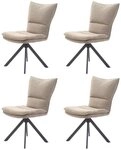 Jockenh&ouml;fer Gruppe Drehstuhl Florina (Set, 4 St), 4-Fuss-Stuhl, inklusive