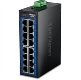 Trendnet TI-G160 16-Port Gigabit Switch Industrial Netzwerk-Switch (DIN-Rail)