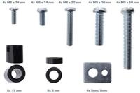 Inline TV-Wandhalterung InLine&reg; Schraubenset 40-teilig