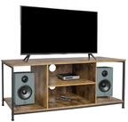 relaxdays TV-Bank TV Lowboard 4 F&auml;cher (1 St)
