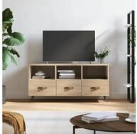 vidaXL TV-Board vidaXL TV-Schrank Sonoma-Eiche 102x36x50 cm Holzwerkstoff