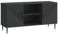 vidaXL TV-Schrank 102 x 34,5 x 50 cm TV-Schr&auml;nk Schwarz 102x34,5x50 cm...