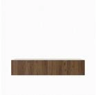 Masseno Lowboard LIVO 200 cm TV-Schrank mit 4 T&uuml;ren Wei&szlig;