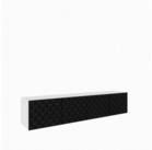 Masseno Lowboard ROVA 200 cm TV-Schrank mit 4 T&uuml;ren Wei&szlig;