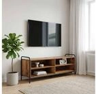 vidaXL TV-Board vidaXL TV-Schrank 140 x 39,5 x 50 cm Altholz Holzwerkstoff