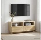 vidaXL TV-Board vidaXL TV-St&auml;nder 90 x 34,5 x 40 cm Sonoma-Eiche Holzwerkstoff