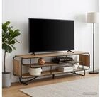 vidaXL TV-Board vidaXL TV-St&auml;nder 180 x 36 x 45 cm Artisan-Eiche Holzwerkstoff