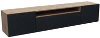 Masseno Lowboard MIVO 200 cm TV-Schrank mit 3 T&uuml;ren Eiche Artisan