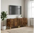 vidaXL TV-Board vidaXL TV-Schrank Raucheiche Holzwerkstoff