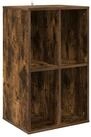 vidaXL Schranksystem Schallplattenschrank R&auml;uchereiche 44,5 x 36,5 x 74,5 cm...