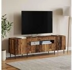 vidaXL TV-Board vidaXL LED-TV-Schrank ZWOLLE 153 x 35 x 43 cm Altholz...