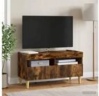 vidaXL TV-Board vidaXL LED-TV-Schrank ARNHEM 81 x 35 x 43 cm Raucheiche...