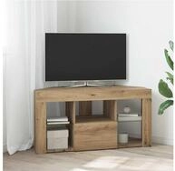 vidaXL TV-Board vidaXL Eck-LED-TV-Schrank 100 x 40 x 50 cm Artisan-Eiche